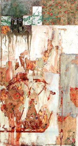 «L'anti-chambre N°2 »  240 x 1280 cm 2001